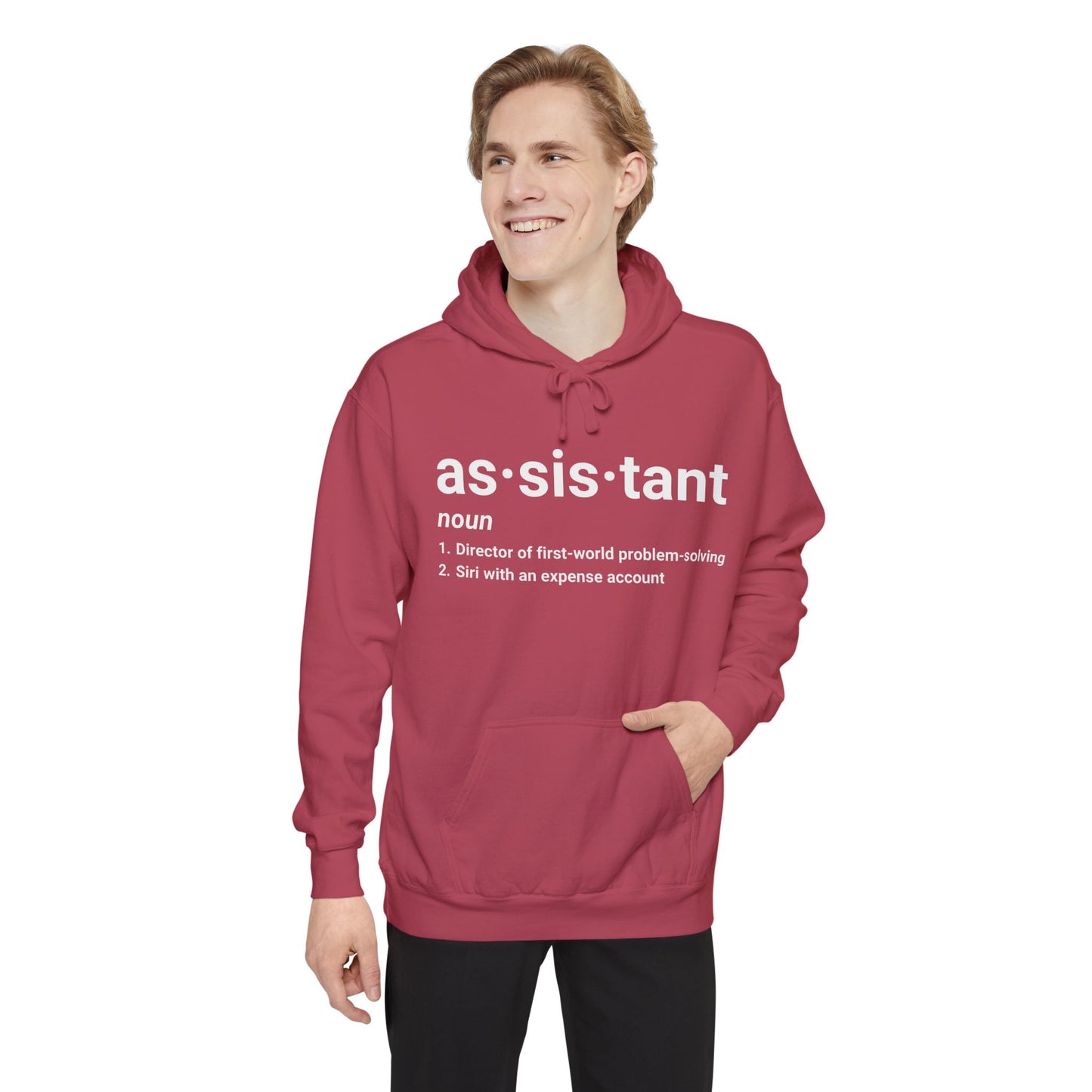 Assistant Definition Hoodie| Funny Assistant Gift Pullover
