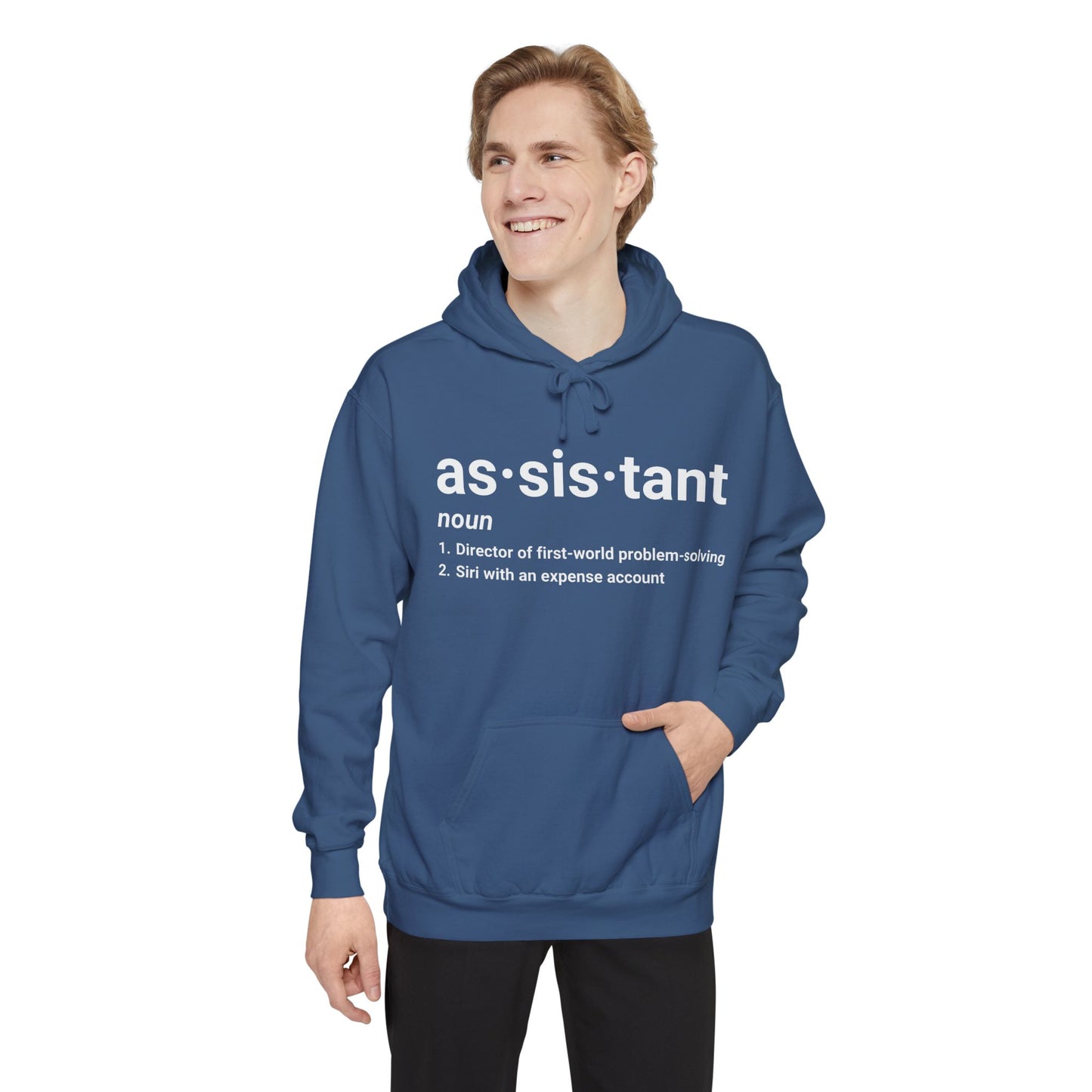 Assistant Definition Hoodie| Funny Assistant Gift Pullover