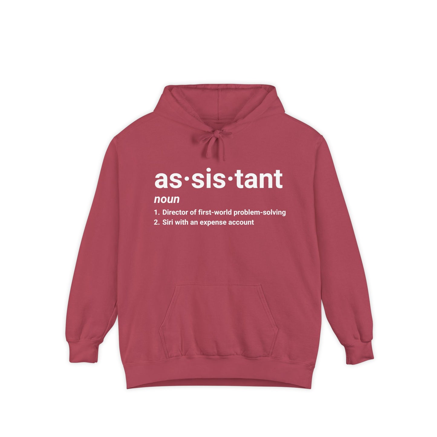 Assistant Definition Hoodie| Funny Assistant Gift Pullover