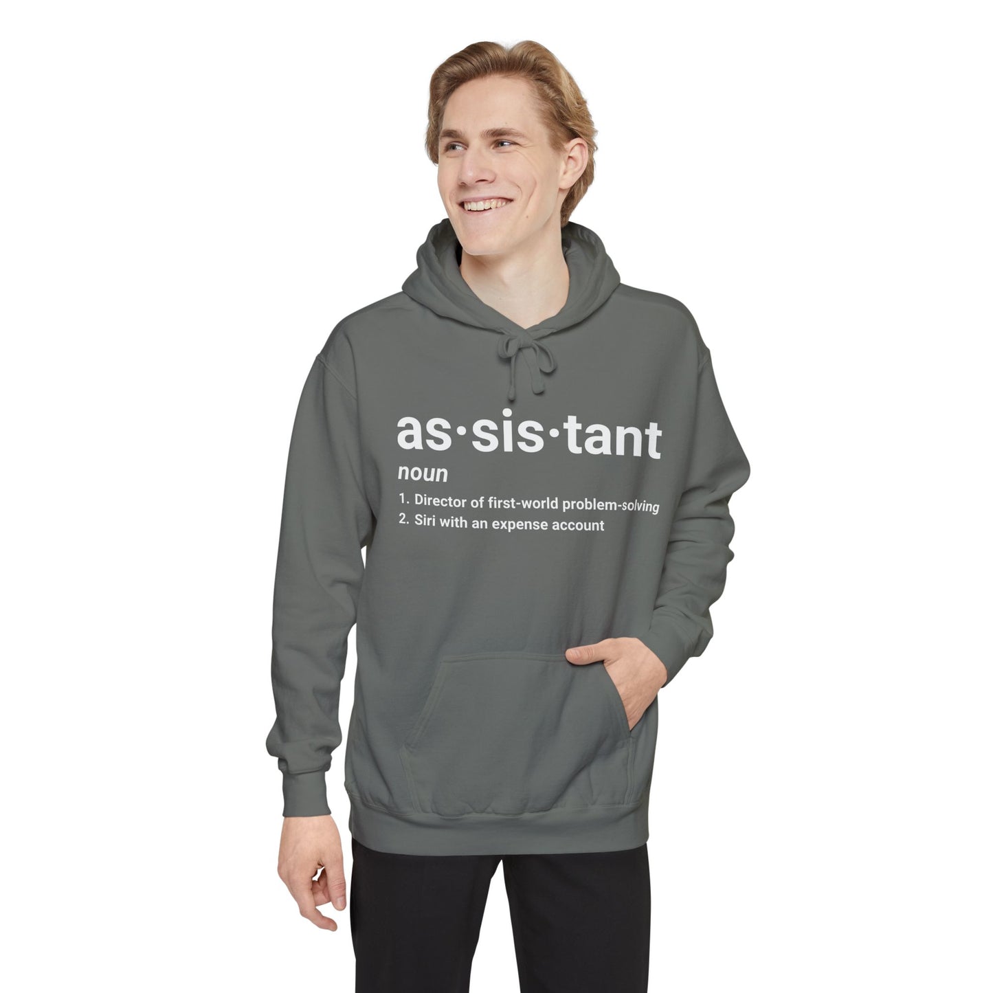 Assistant Definition Hoodie| Funny Assistant Gift Pullover