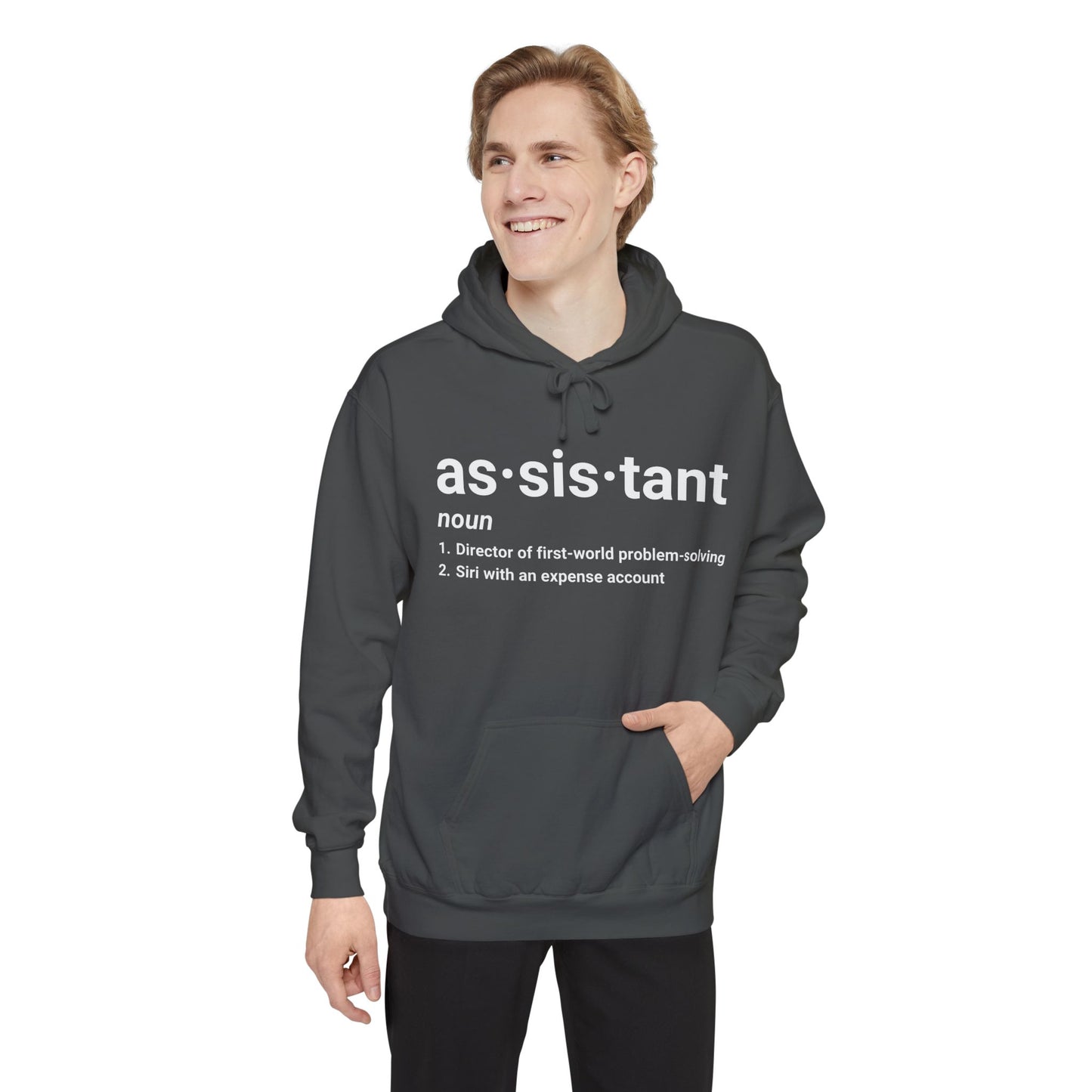 Assistant Definition Hoodie| Funny Assistant Gift Pullover