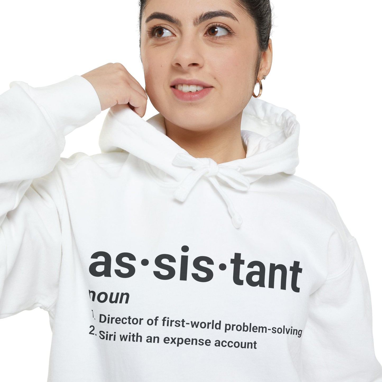 Assistant Definition Hoodie| Funny Assistant Gift Pullover